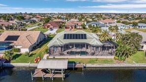 Exterior - Gulf Access, Heated Pool, Kayaks, Bicycles, & More - Coral Coast Villa - Roelens (Cape Coral)