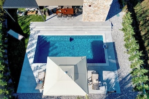 Piscine chauffée