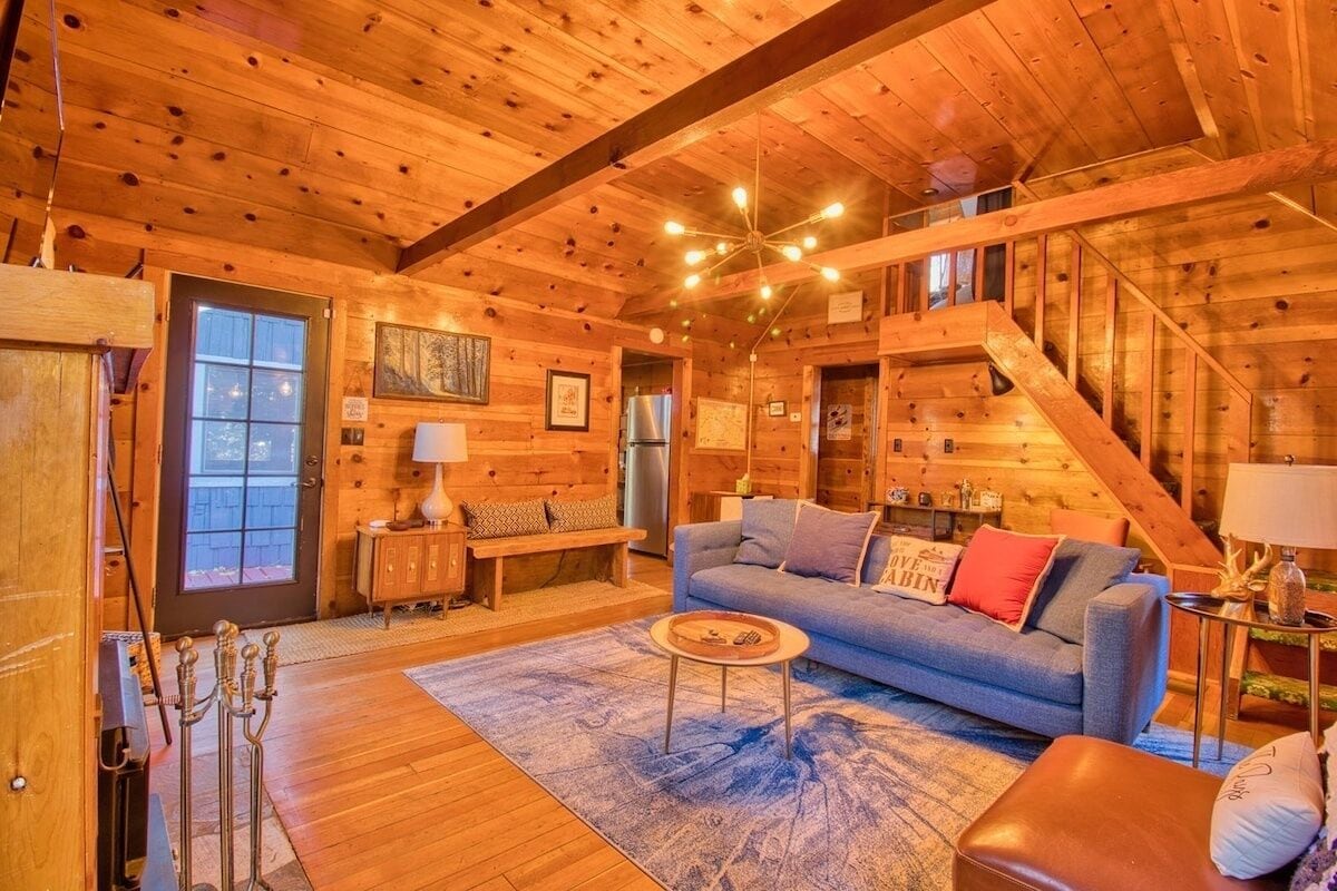 Télévision, cheminée, livres