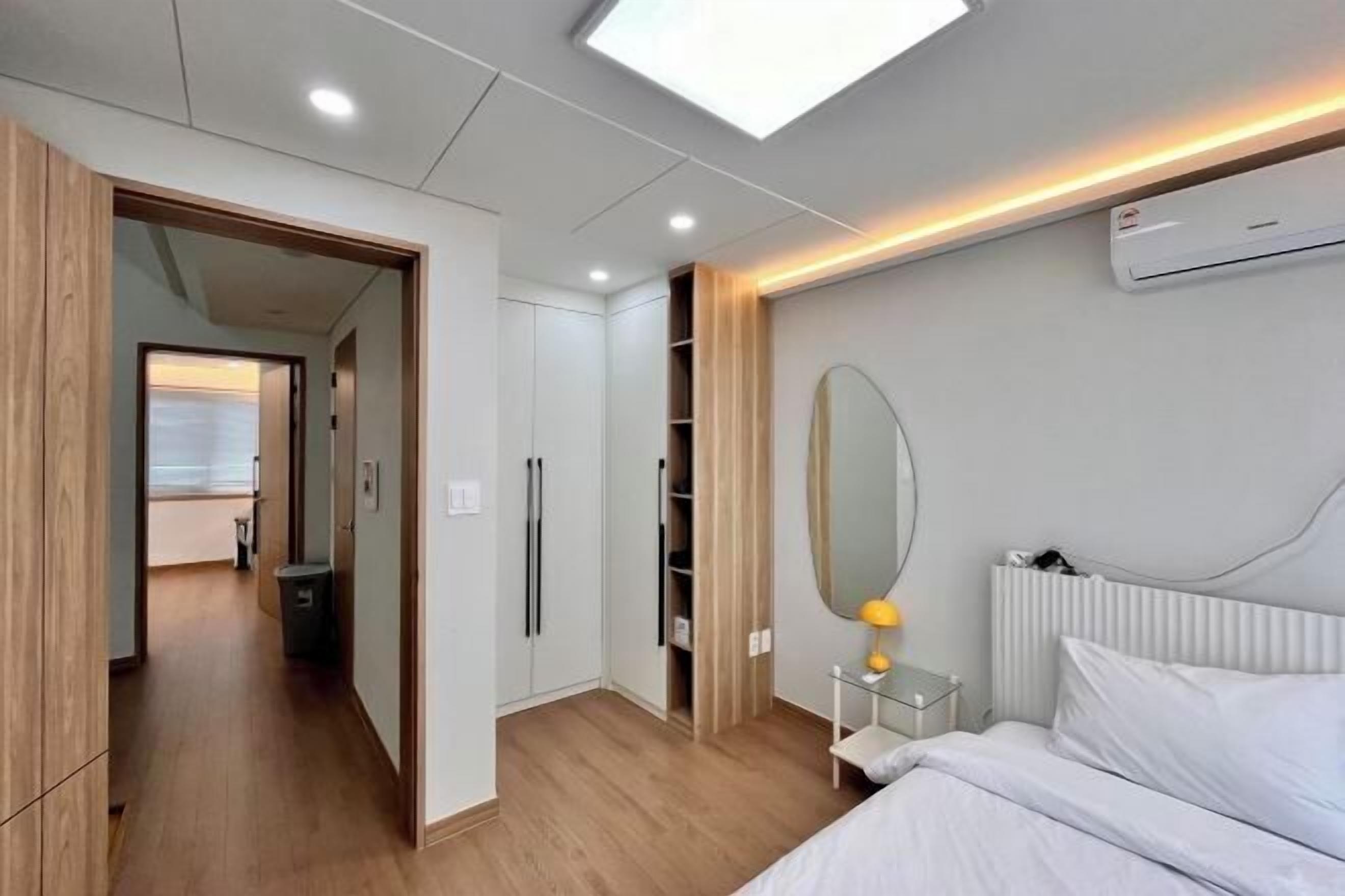 Individuell inredning, ljudisolering, gratis wi-fi och sängkläder