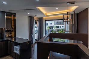 Chambre Quadruple Standard, vue établissement | Cuisine privée