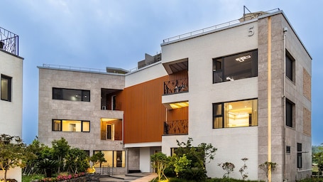 Fachada de la propiedad