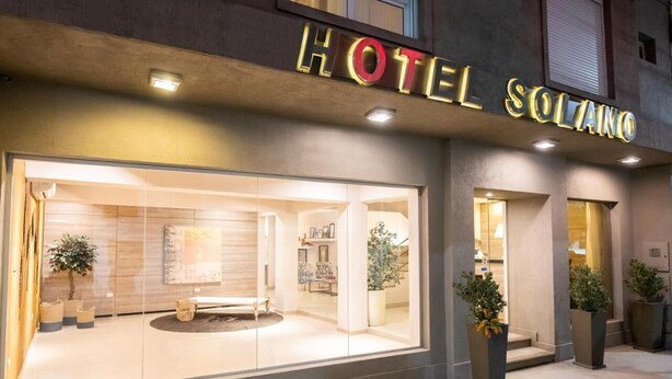 Voorkant van accommodatie