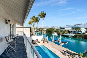 Pool - Angler's Paradise | Waterfront Pool-Home close to Sombrero Beach! (Marathon)
