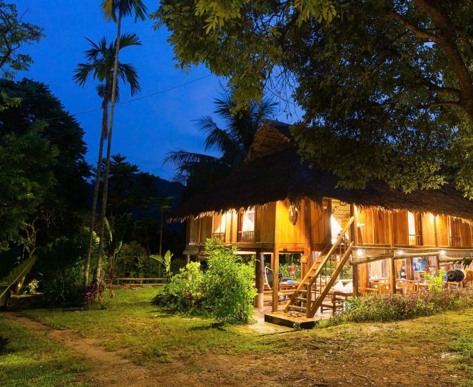 Voorkant van accommodatie