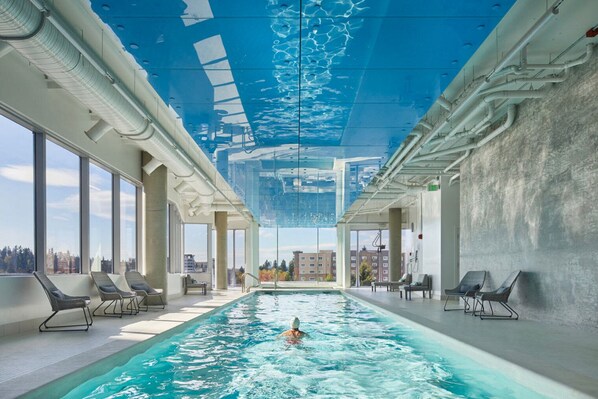 Indoor pool - Blueground | Bellevue, pool, nr parks (Kirkland)