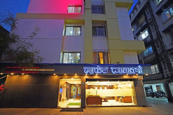 Voorkant van accommodatie