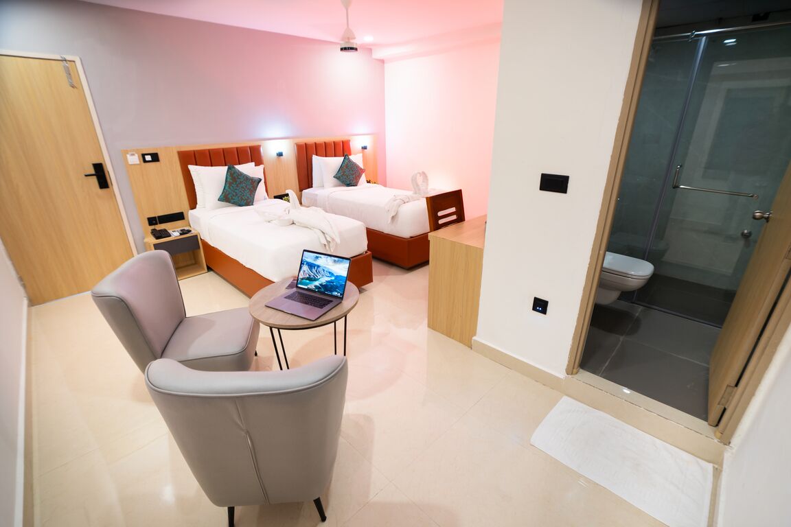 Executive Twin kamer | Een bureau, gratis wifi