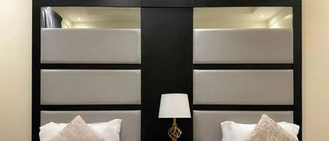 Family Apartment | Egyptian cotton sheets, premium bedding, memory foam beds