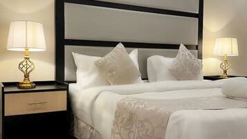 Egyptian cotton sheets, premium bedding, memory-foam beds