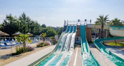 ZEcamping 3 étoiles animé parc aquatique animaux acceptés locatif clim