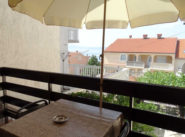 Balcony - Sweet and Simple Sea View Crikvenica Apartments (Crikvenica)