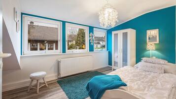 2 Schlafzimmer, Bügeleisen/Bügelbrett, kostenloses WLAN, Bettwäsche