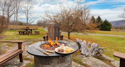 Firepit, Cozy Farmhouse & Adventure Nearby | Catskill Park Farm by AvantStay