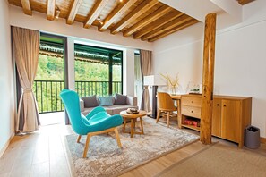 Exclusive-Einzelzimmer, Bergblick | Kostenloses WLAN