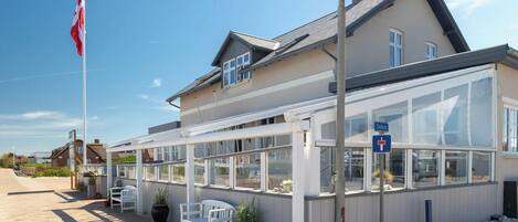 Voorkant van accommodatie