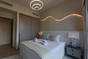1 室のベッドルーム、アイロン / アイロン台、WiFi、ベッドシーツ