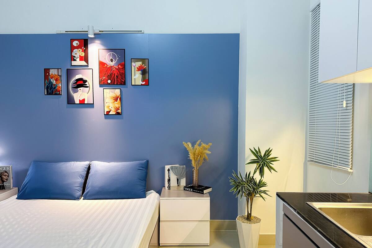 Departamento Deluxe | 1 habitación, espacio para trabajar con laptop y wifi gratis