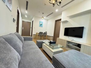 Family Apartment, City View | Living area - VinHomes Skylake Apartment My Dinh Nam Tu Liem (Hanoi)