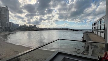 Praia particular, bar na praia