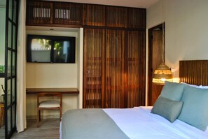 Appart'hôtel Exécutif, 1 chambre, piscine privée | 1 chambre, coffres-forts dans les chambres, décoration personnalisée