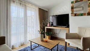 Loft de lujo, vista a la ciudad | Cortinas blackout, insonorización, tabla de planchar con plancha y wifi 