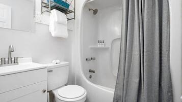 Shower, towels