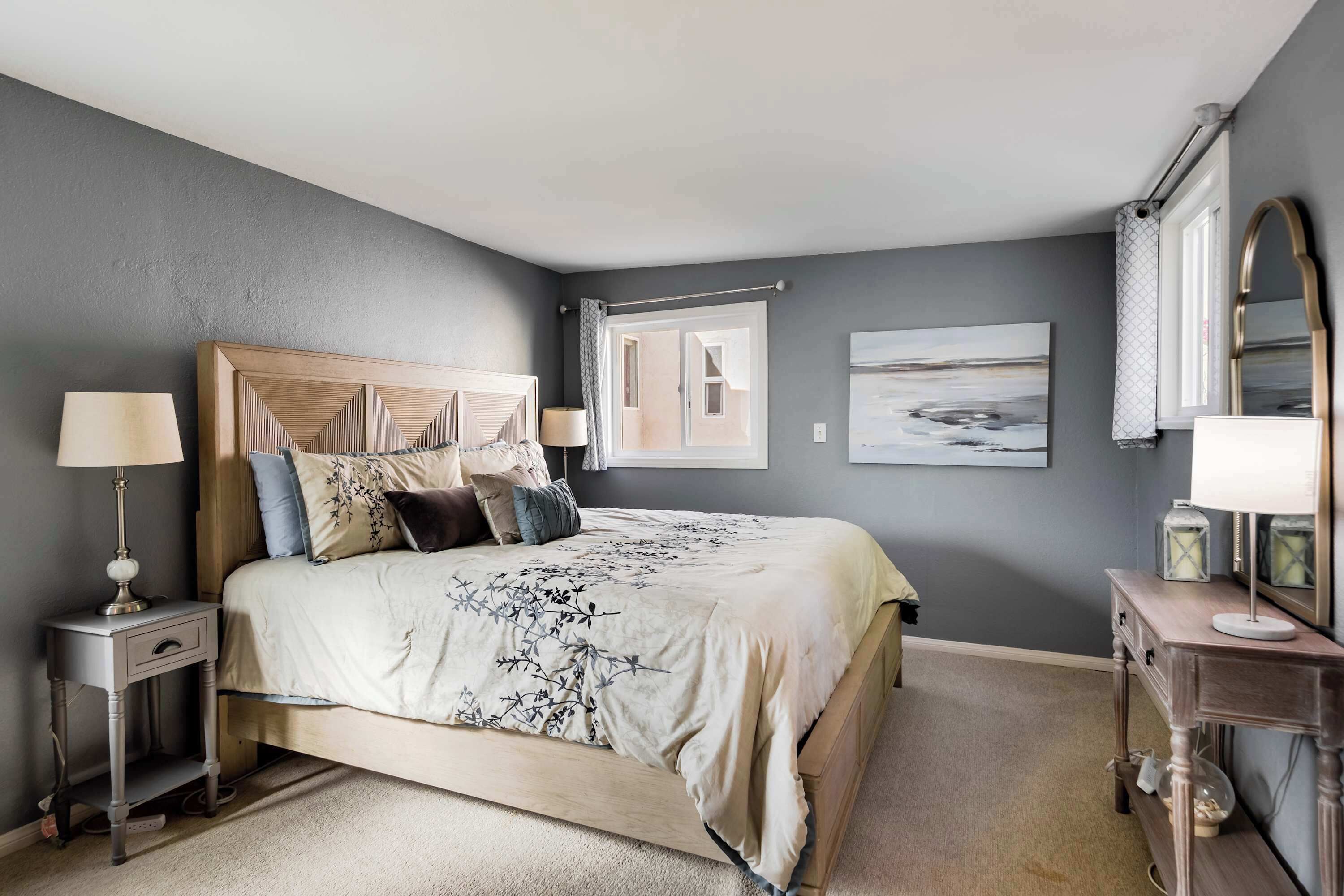 4 bedrooms, iron/ironing board, travel crib, WiFi