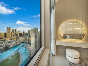 Interior - NEW | 2BR Burj & Fountain NYE View | Dubai Mall (Dubai)