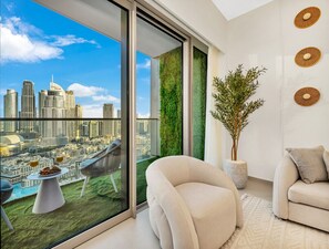 TV - NEW | 2BR Burj & Fountain NYE View | Dubai Mall (Dubai)