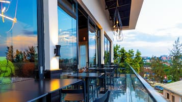 Luxury Apartment, Balcony, City View | Terrace/patio