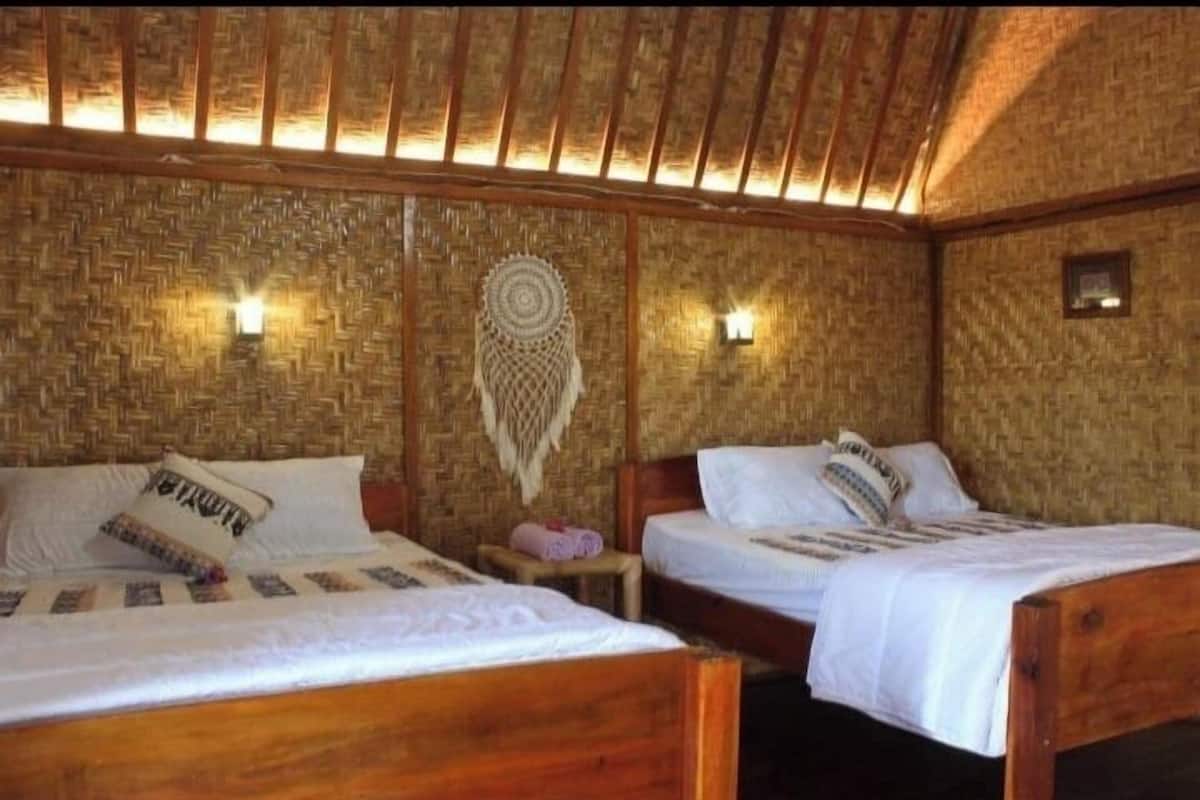 Family Double or Twin Room, 1 Bedroom, Balcony, Sea View
