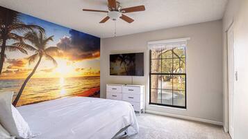 2 chambres, bureau, fer et planche Ă repasser, Wi-Fi