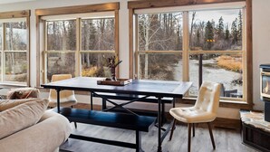 Unclassified image, 3 of 71, button - River's Edge! Riverfront with Hot Tub, Sauna & Game Room (Kalispell)
