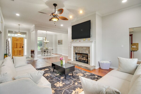 House (3 Bedrooms) | Front of property - 3 Mi to Oglethorpe Mall: Home w/ Fenced Yard! (Savannah)
