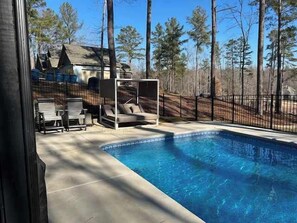 Pool - Whispering Winds | Brand New Lakefront 6BR on Lake Norman | Sleeps 15 | Free Pedal Boat (Catawba)