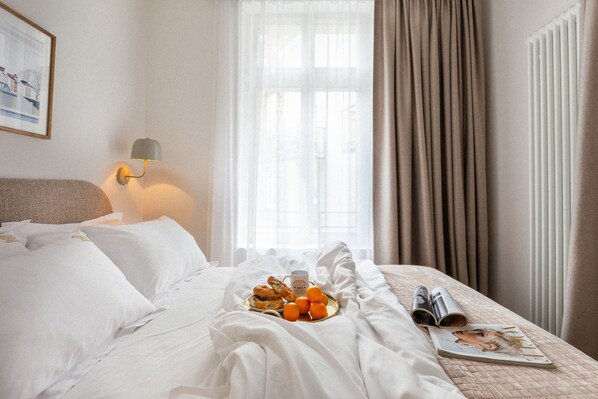 1 Schlafzimmer, Bügeleisen/Bügelbrett, kostenloses WLAN, Bettwäsche