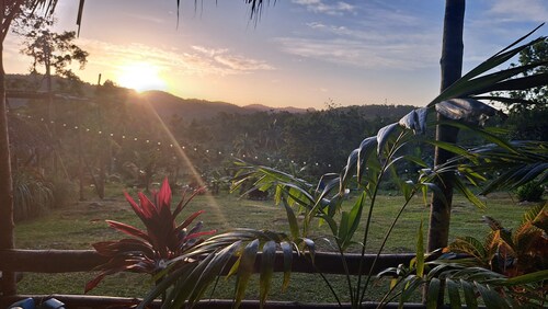 Suga Mill Farm, mountains view cabins with private plunge pool.