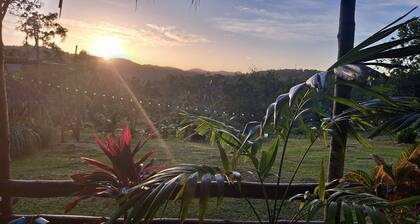 Suga Mill Farm, mountains view cabins with private plunge pool.