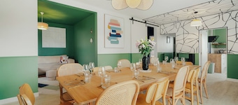 Beautiful house for 12 with large garden near Dinard, St-Malo, pets allowed