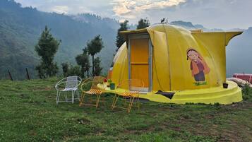 Quarto casal design, vista para a montanha | Wi-Fi de cortesia