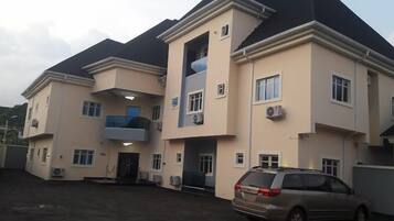 Fassade der Unterkunft