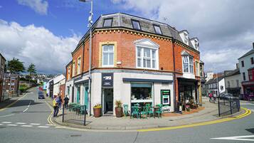 Overnatningsstedets facade