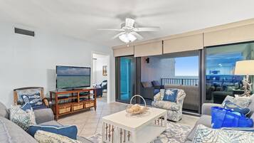 Condo, Multiple Beds, Balcony, Ocean View (Watercrest 905) | Living area | 42-inch flat-screen TV with digital channels