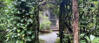 Quaint Highlands guest house cabin. Private and secluded.