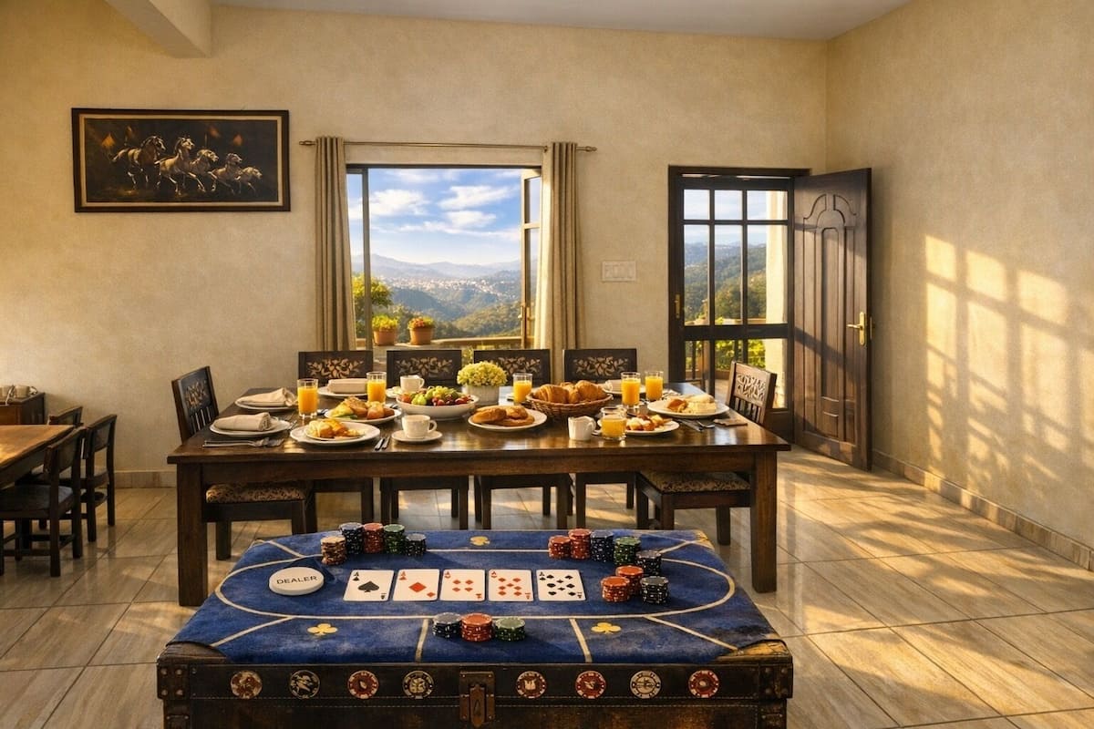 Villa Deluxe | Aire de sĂ©jour | TĂ©lĂ©viseur Ă Ă©cran plat, jouets, Ă©cran dâordinateur, imprimante