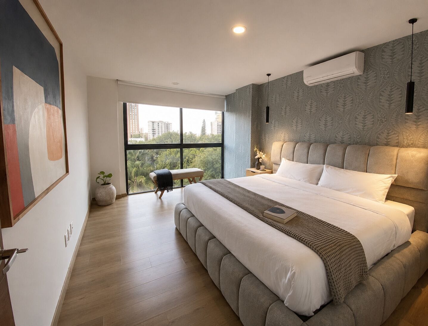 1 bedroom, WiFi, bed sheets, wheelchair access