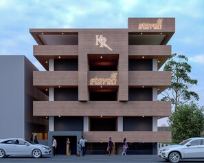 Fachada de la propiedad