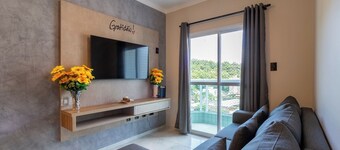 Cozy Apartment in Canto do Forte and Boqueirão in Praia Grande
