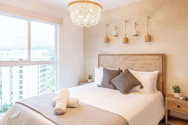 2 bedrooms, iron/ironing board, free WiFi, bed sheets